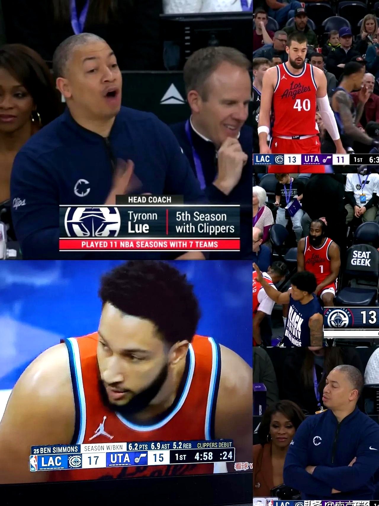 哈登巅峰对决，Karsa与80激战快船分钟，高光表现胜负难料！